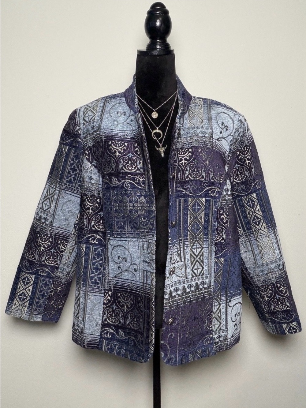 Vintage Dressbarn Tapestry Jacket